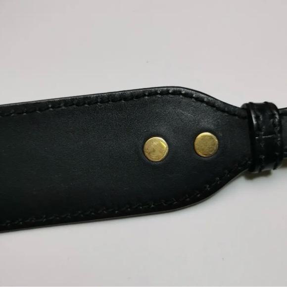 Authentic Christian Dior Calfskin D Fence Leather Cross Body Bag - Picture 7 of 9